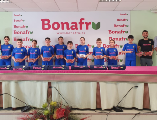 Bonafrú colabora con el equipo del Colegio Lora Tamayo clasificado para las V Miniolimpiadas Escolares Andaluzas